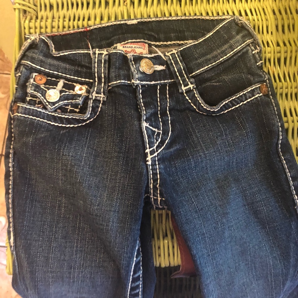 Girls True Religion Jeans